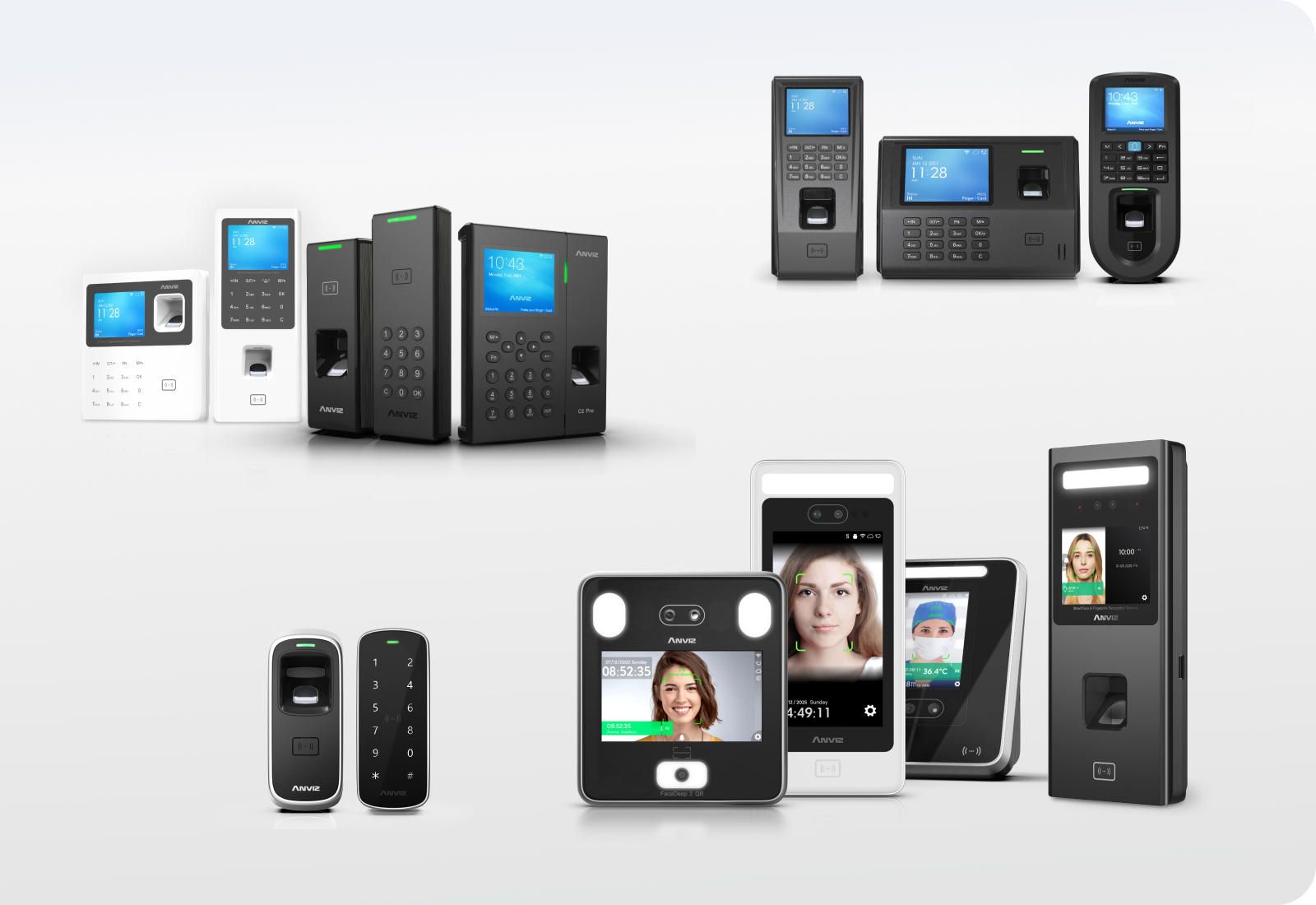 Anviz smart time and attendance devices